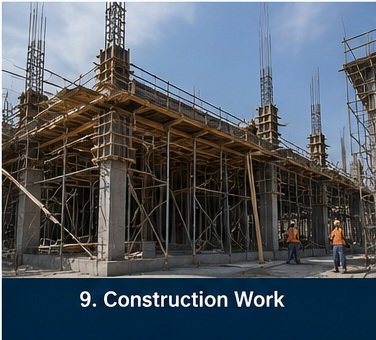 Construction worksite